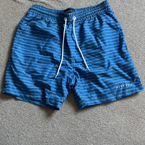 Mens blue mckenzie swim shorts - blue,