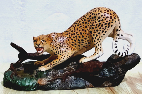 Beswick large cheetah - beswick, rock