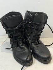 Russell & Bromley Soft Leather Black boots UK Size 4 Euro 37