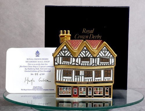 Royal crown derby mulberry - crown, 'mulberry