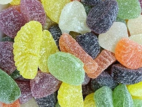 Fruit jellies retro - fruit, sweets