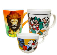 3 disney mugs collection