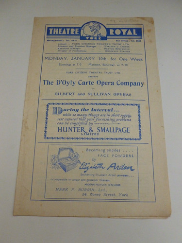 Oyly carte york theatre - carte,
