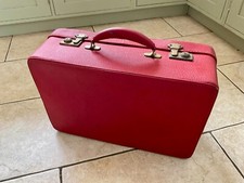 Vintage Antler Leather Suitcase 1960s