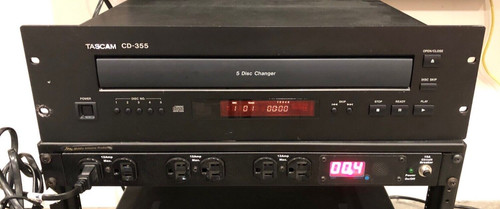 Tascam 355 vintage disc - tascam, cd-355