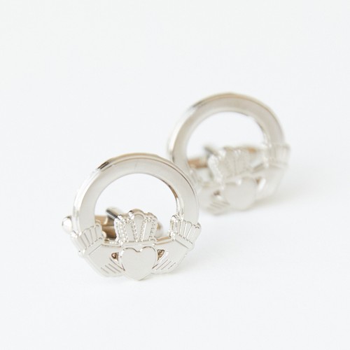 Claddagh ring cufflinks - ring,