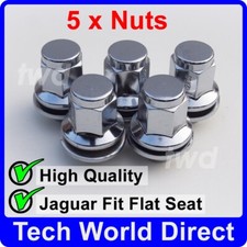 5x ALLOY WHEEL NUTS JAGUAR XJ