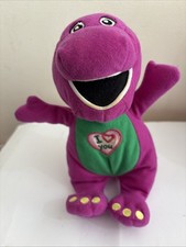 Barney The Dinosaur I Love You Singing Soft  Toy 9" 2007 Working