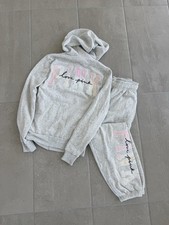 Victoria’s Secret PINK Matching Gray Sweatsuit, Unworn. Sunset Tie-Dye Ombre