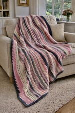 Handmade Crochet Cotton Throw