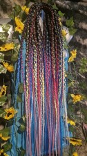 Double-ended Dreads 24pack 26inch Multicoloured FREE GIFT 🎁