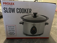 Prolex Slow Cooker . Stainless