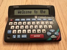 Seiko Oxford Crossword Solver