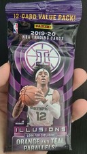 2019-20 Panini Illusions Basketball Cards Value Fat Cello Pack *SEALED* ZION JA?