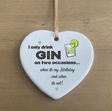 Gin & Tonic Birthday Quote