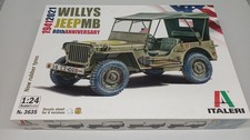 ITALERI 124WILLYS JEEP MB 80TH