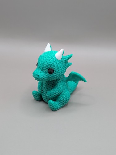 Knitted effect printed - 3d,