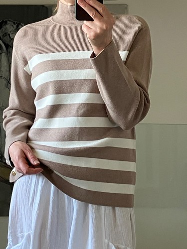 Ladies high neck - ladies, pullover