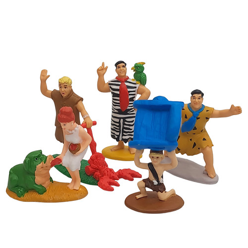 Flintstones pvc figures - flintstones,