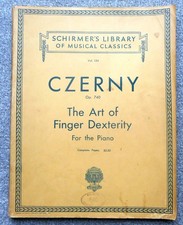 CZERNY - THE ART OF FINGER