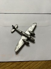 Vintage Diecast Dinky Toys #62b RAF Bristol Blenheim Medium Bomber in silver