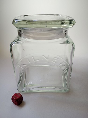 Vintage ravenhead square glass - square,