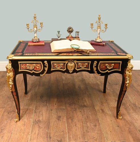 Boulle bureau plat desk - bureau,