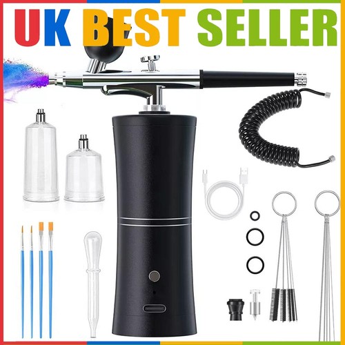 Cordless airbrush kit - kit, portable