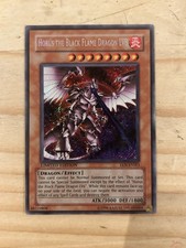 Yugioh - Horus the Black Flame Dragon LV8 EEN-ENSE1 Secret Rare Limited Edition