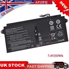 New AP12F3J Battery for Acer Aspire 13" 13.3 Inch S7 S7-391 S7-391-9839 MS2364