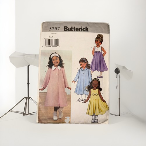 Butterick 3757 girls - butterick, dress