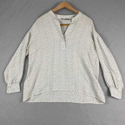 Vince womens silk collarless - vince,