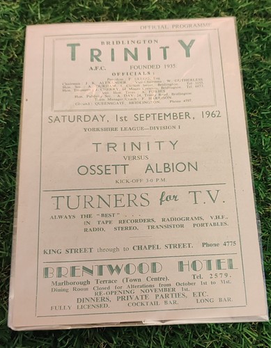 Bridlington trinity ossett - bridlington, v