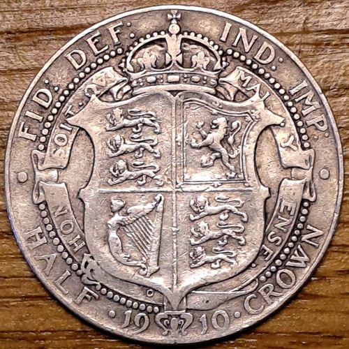 1910 king edward vii half - edward,