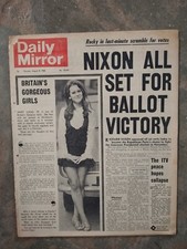 Newspapers May-Dec 1968 back issues  Birthday Gift Tabloid and Broadsheets.