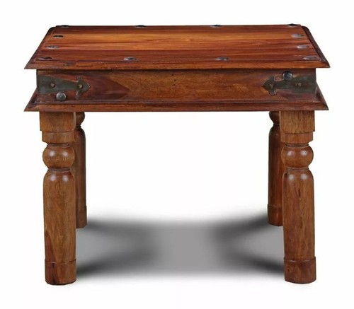 Sheesham side table - side,