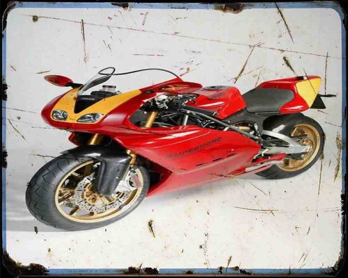 Ducati supermono metal - ducati,