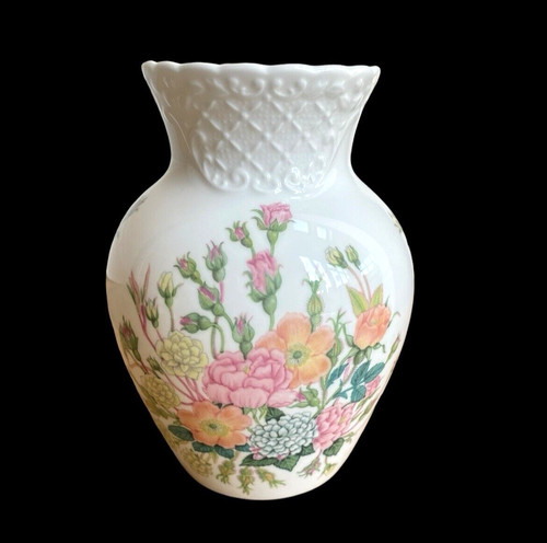 Coalport fine bone china vase - china,