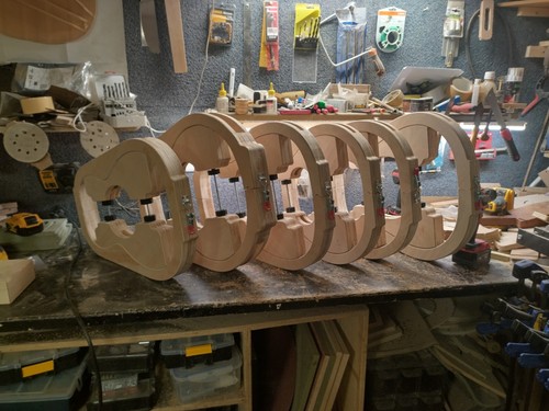 Guitar luthier moulds - guitar,
