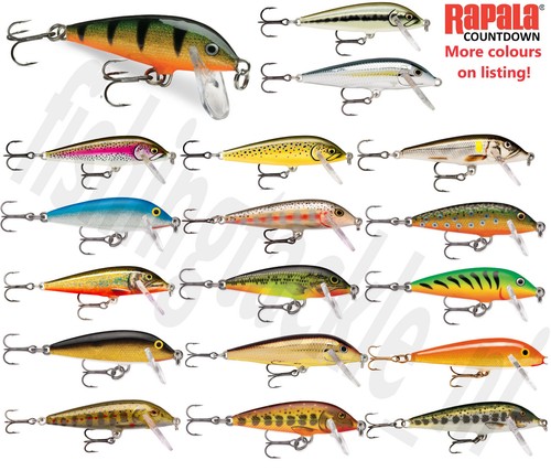 Rapala countdown sinking lures - countdown,