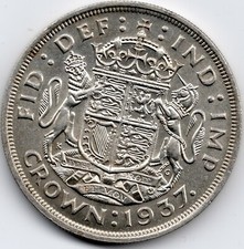 1937 Crown, King George VI
