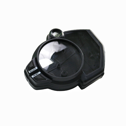 Motorcycle mileage meter shell