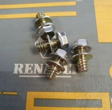 RENAULT 5 GT TURBO NEW FRONT BODY KIT ARCH MOUNTING STUDS & NUTS SET OF X 4