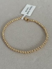 18k Yellow Gold Ball Bracelet