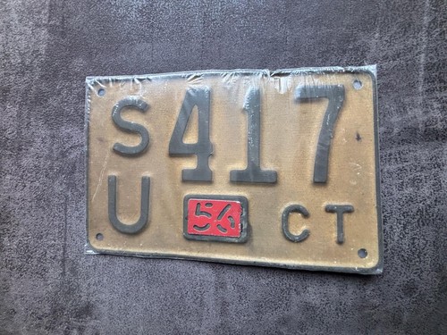 1956 connecticut usa license - connecticut,