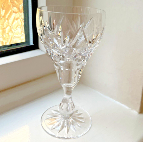 Tudor crystal wine glass - tudor,