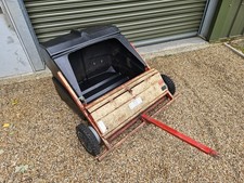 SCH TS98 Ride On Mower Towed Sweeper For Spares Or Repair