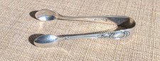 Vintage Electro Plated Silver Sugar Tongs 