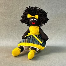 Vintage Elka Soft Black Plush