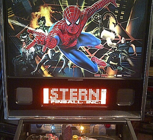 Spiderman pinball rubber kit - pinball,